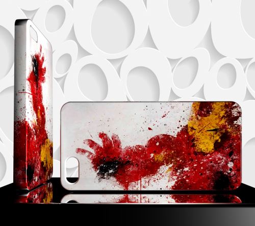 Coque Design Iphone 5S AVENGERS Iron Man - Réf 96