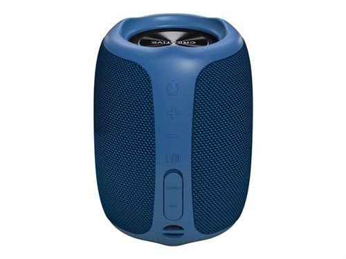 Creative MUVO Play - Haut-parleur - pour utilisation mobile - sans fil - Bluetooth - 10 Watt - bleu
