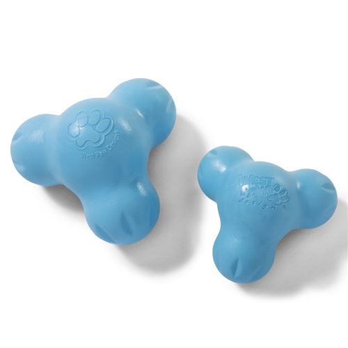 Meilleurs prix pour West Paw Jouet pour chiens avec Zogoflex Tux Aqua Bleu L
