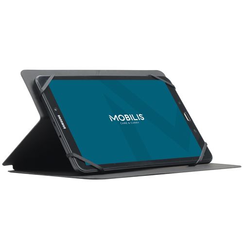 Mobilis Origine Universal - Flip cover voor tablet - zwart - 9 - 11