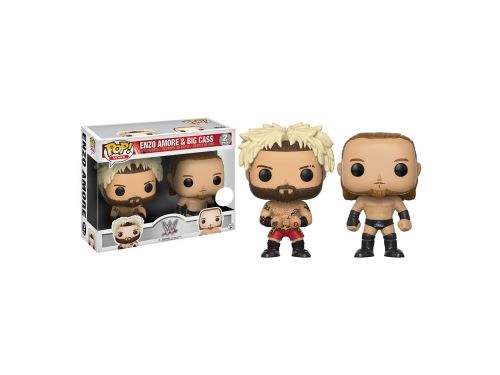 Figurine WWE - 2-Pack Enzo Amore & Big Cass Exclu Pop 10cm