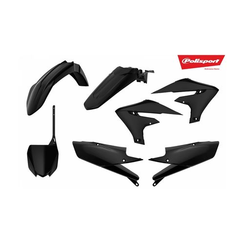 Kit Plastique Standard POLISPORT Type Origine Noir - Yamaha 250 YZF 19 - Image 4