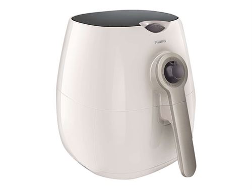 Philips Viva Collection HD9220 AirFryer - Friteuse - 2.2 litres - 1425 Watt - blanc/argent