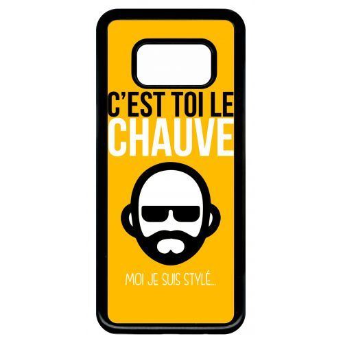 Coque samsung galaxy s8 c est toi le chauve moi je suis styl 5