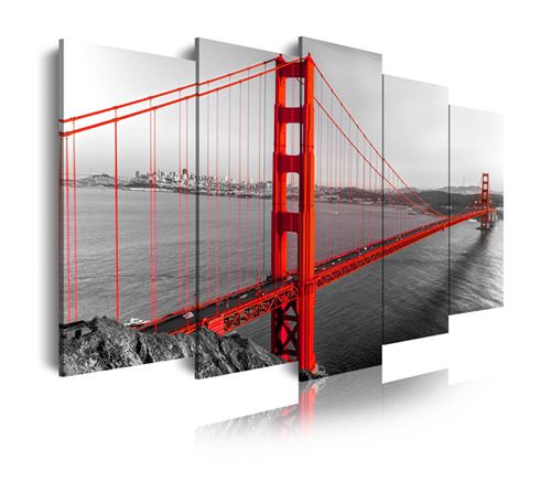 Tableau moderne sur toile. Urbain
