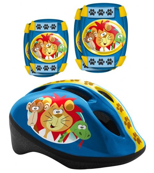 Stamp ensemble de protection Jungle Animals blue 5 pièces