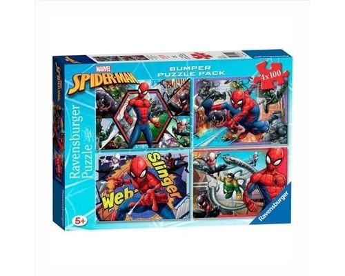 Ravensburger Spiderman Pack 4 Puzzles De 100 Pièces - 127270