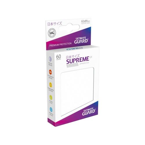 Ultimate Guard - 60 pochettes Supreme UX Sleeves format japonais Frosted