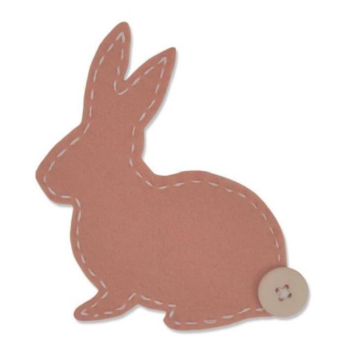 Sizzix matrice de découpe bigz - adorable lapin par samantha barnett siz661170