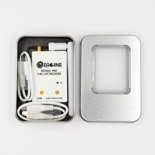 Eachine ROTG01 Pro UVC OTG 5.8G 150CH Full Channel blanc