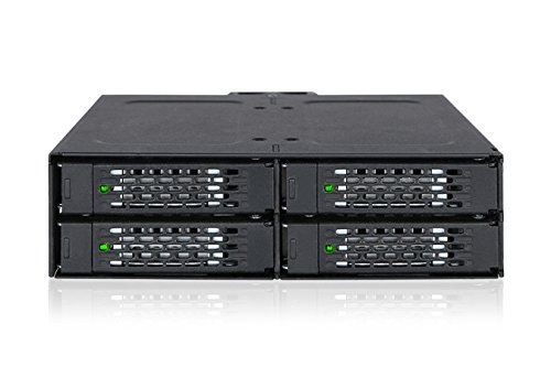 'Backplane Icy Dock 4 x 6,3 cm de SATAI III en 1 x 5,25 HDD/SSD SW