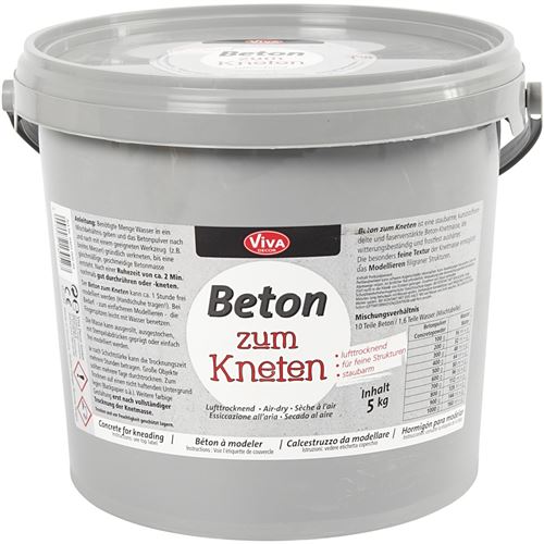Viva Decor béton malaxé 5 kg gris