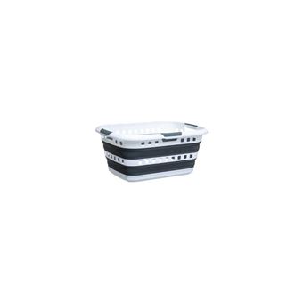 FIVE Simply Smart - Panier à Linge Pliable Hugger Box 45L Gris - 1