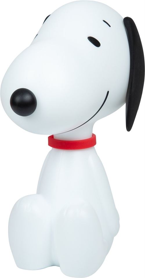 Snoopy veilleuse 30 cm led blanc/noir