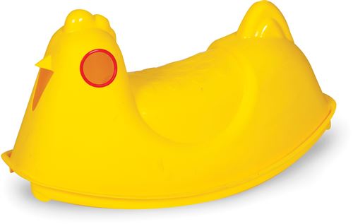 Paradiso Toys rouleau à poulet jaune 78 cm