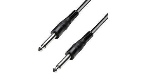 Câble jack pour instrument Paccs 9 M Noir Câble jack noir Jack 6,3 mm