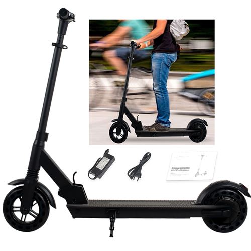 Electric Scooter Noir Trottinette Électrique pliable 8.5 Pouces