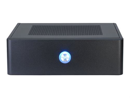 Inter-Tech ITX-601 Desktop PC-Gehäuse Schwarz