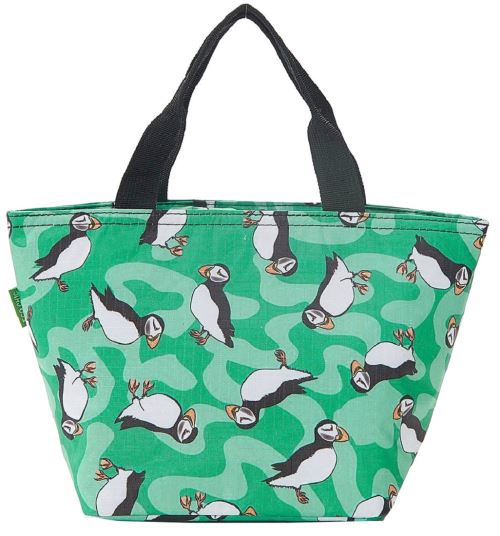 Sac isotherme à lunch éco-chic - menthe puffin