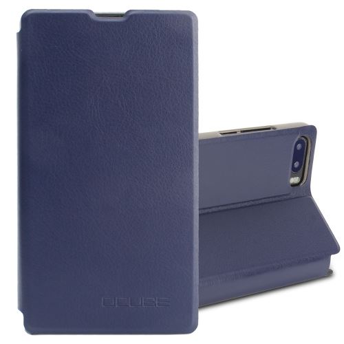 Blackview S8 Housse Etui Cuir PU Horizontal Bleu ALS50023