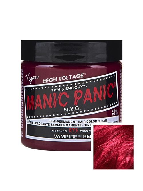 Manic Panic Teinture pour cheveux coloration semi-permanente 118ml - Vampire Red