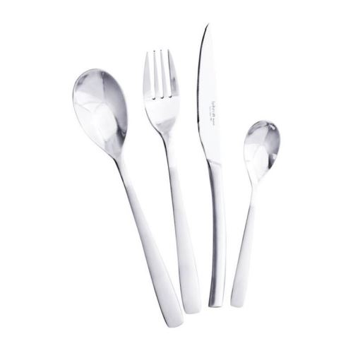 LEBRUN - 502148009 - Ménagere 48 pieces Canoa Contrasté 3mm Couteau Steak