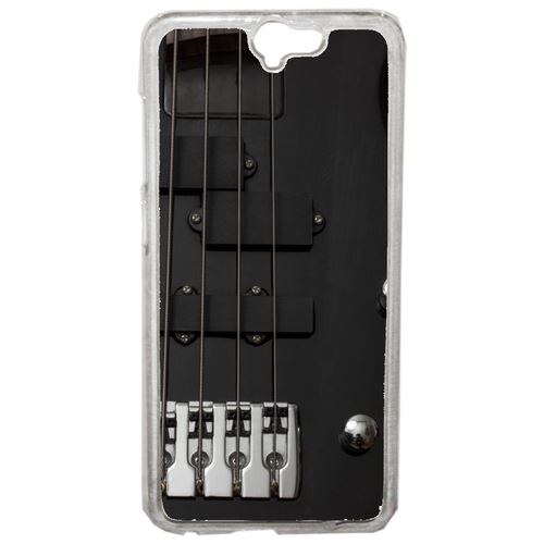 Coque Guitare 1 Compatible Htc One A9 Transparent