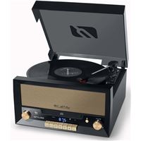 Muse MT-106-BT - Platenspeler - Bruin - Bestel nu, morgen in huis