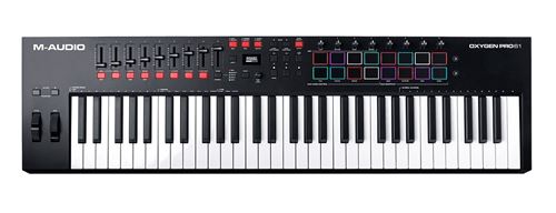 M-AUDIO KMD OXYGENPRO61 - Clavier-maître USB/MIDI 61 touches pads RVB