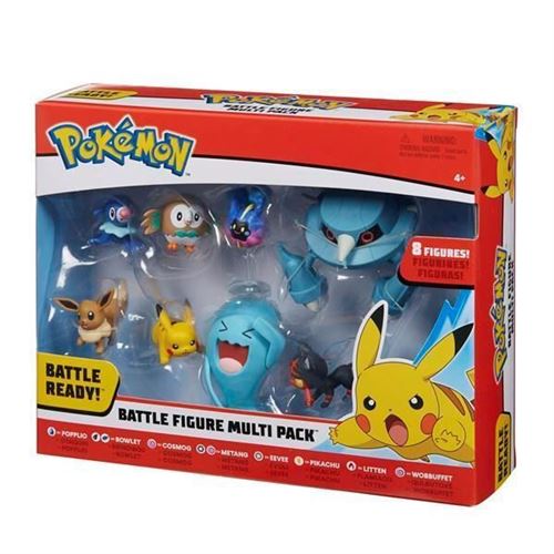 Pokémon - Pack de 8 Figurines