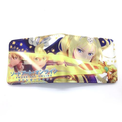 Portefeuille en PU cuir - cadeaux personnalisés - Sword Art Online #636