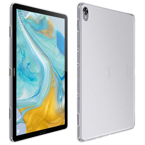 Avizar Coque pour Huawei MediaPad M6 10.8 Silicone Gel Flexible Ultra fine Transparent