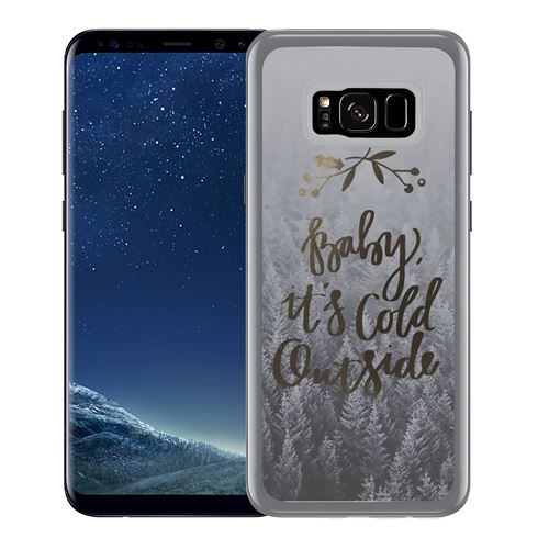 Coque pour Samsung Galaxy S8 baby cold outside