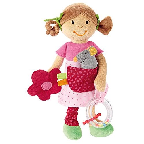 Sigikid Playq Smart Doll Girl, Multicolor, 36 x 11 x 8cm