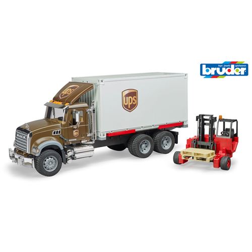 Bruder 2828 Mack UPS avec chariot élévateur
