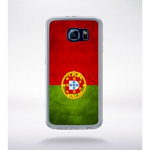 Coque Portugal Compatible Samsung Galaxy S6 Transparent