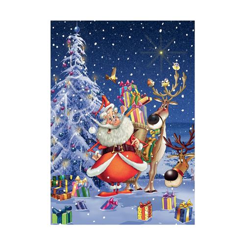 Puzzle 1000 pièces JOYEUX NOEL PIATNIK Multicolore