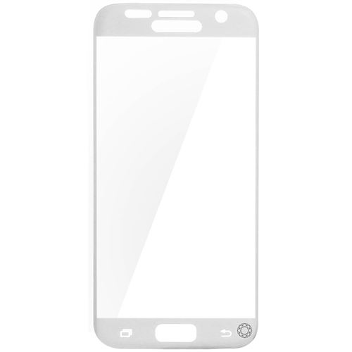 Film Verre trempé Garantie à vie pour Samsung Galaxy S7 Bords Blanc Force Glass
