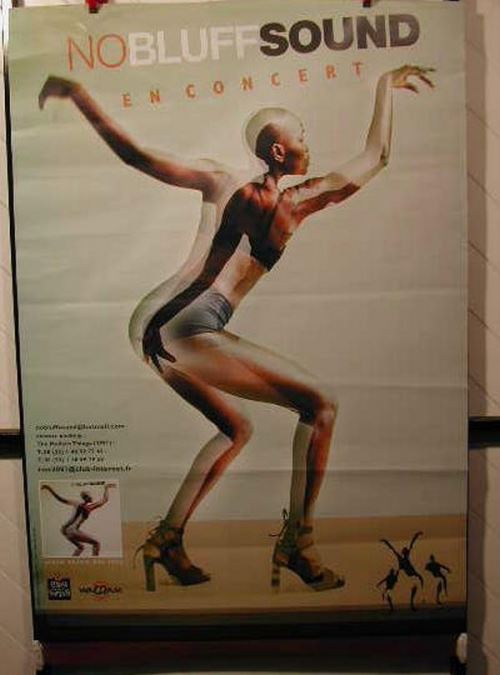 NO BLUFF SOUND - 78X118 cm - AFFICHE / POSTER