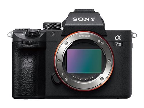 Sony a7 III ILCE-7M3 - Digitale camera - spiegelloos - 24.2 MP - volledig frame - 4K / 30 beelden per seconde -alleen body - Wi-Fi, NFC, Bluetooth