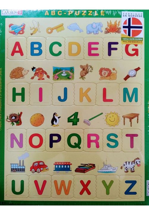 puzzle LARSEN abc puzzle ALPHABET
