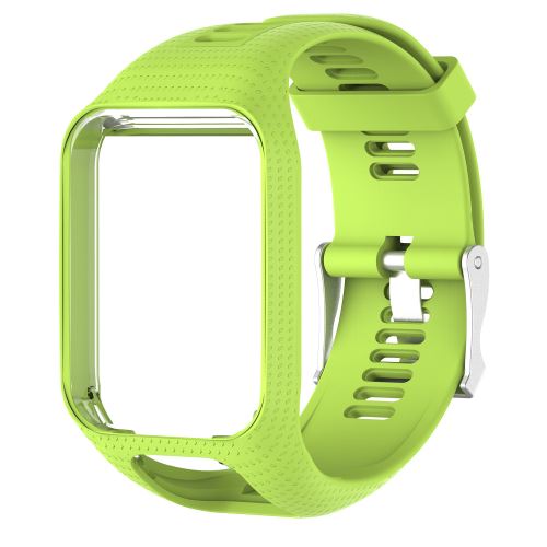 Bracelet en silicone pour TomTom Runner 2/3 - Vert