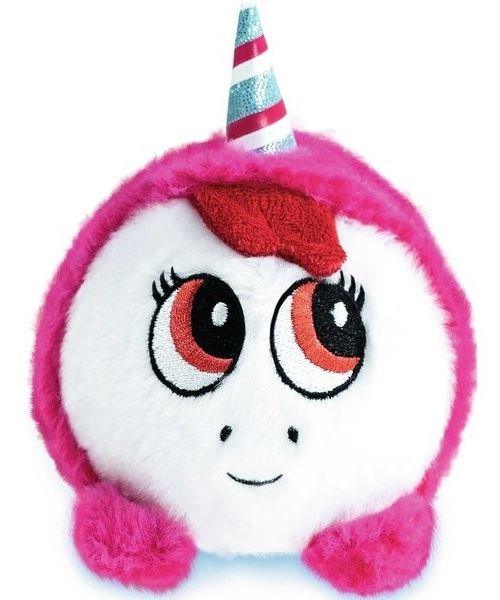 Studio 100 peluche K3 SqueezyLicorne Unicorn 20 cm rose/blanc