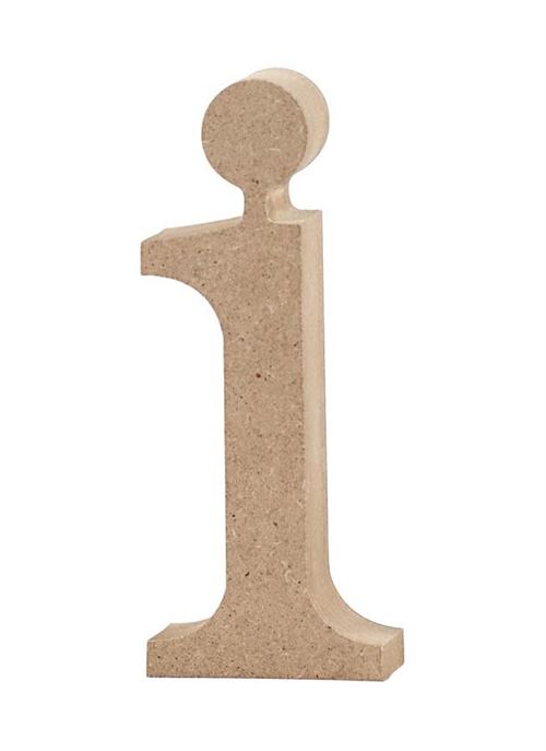 Creative lettre i MDF 10,5 cm