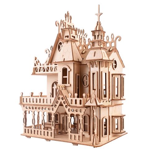 Puzzle 3D bricolage meubles en bois artisanat artisanal boîte miniature jouet