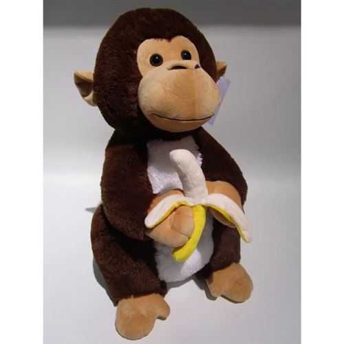 NICOTOY Peluche Singe assis - 60 cm