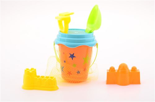 Seau de plage Fun Outdoor avec 6 accessoires
