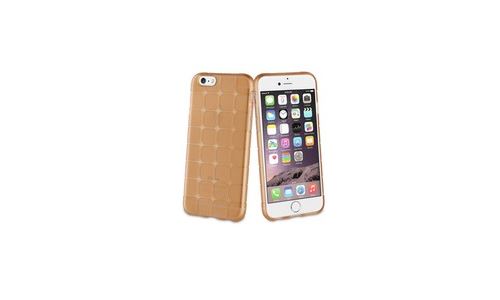 MUVIT LIFE SIXTY - Achterzijde behuizing voor mobiele telefoon - thermoplastic polyurethaan (TPU) - bruin - voor Apple iPhone 6, 6s