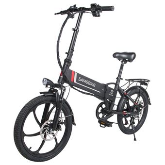 130 10 Sur Velo Electrique Pliable Samebike 20lvxd30 Noir Pliant 20 350w Batterie Amovible 8ah Velo Electrique Achat Prix Fnac