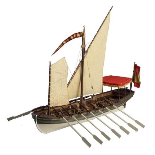 Maquette bateau en bois : Salvador del Mundo aille Unique Coloris Unique